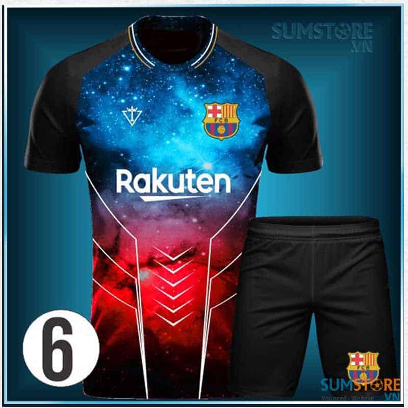 Áo bóng đá độc lạ – clb barca galaxy win