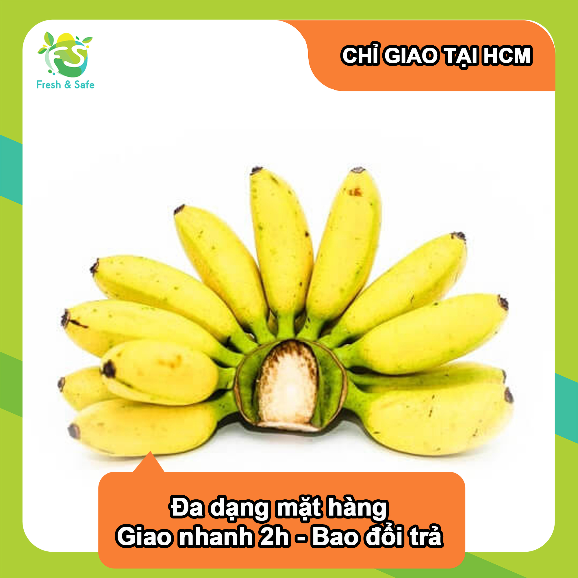 [Chỉ Giao HCM] Chuối Cau - 1kg