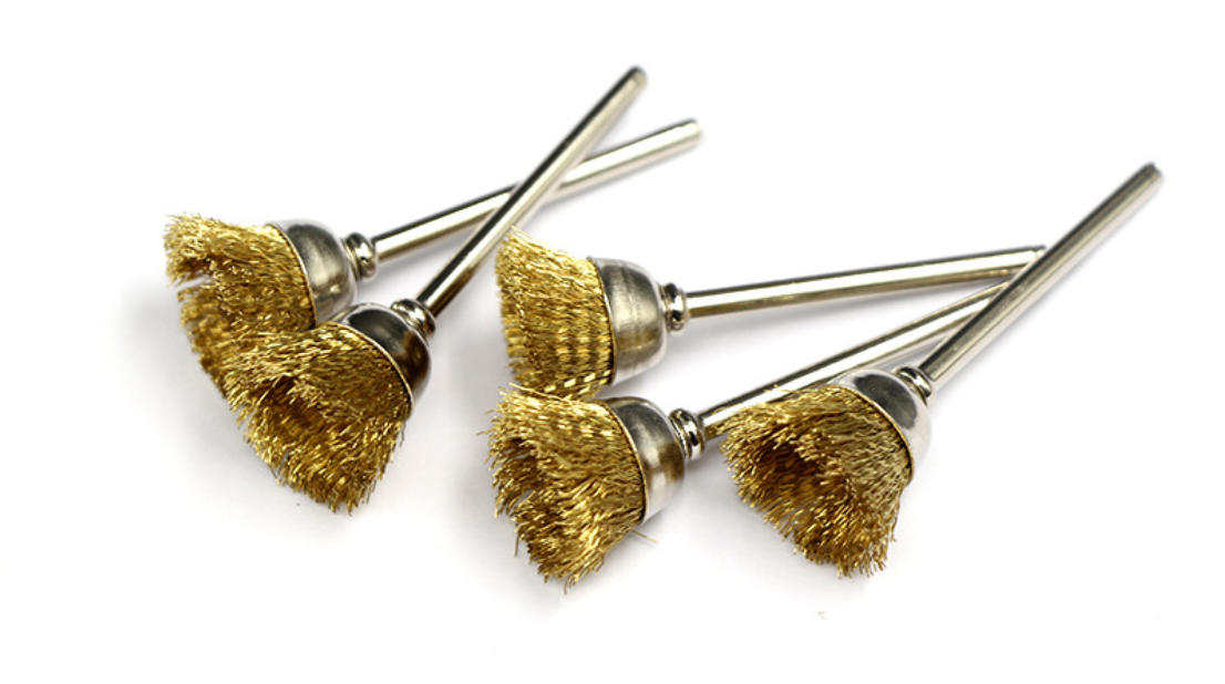 Bộ 3 Chổi đánh rỉ sét trục 3mm - (5k/1 chổi)
