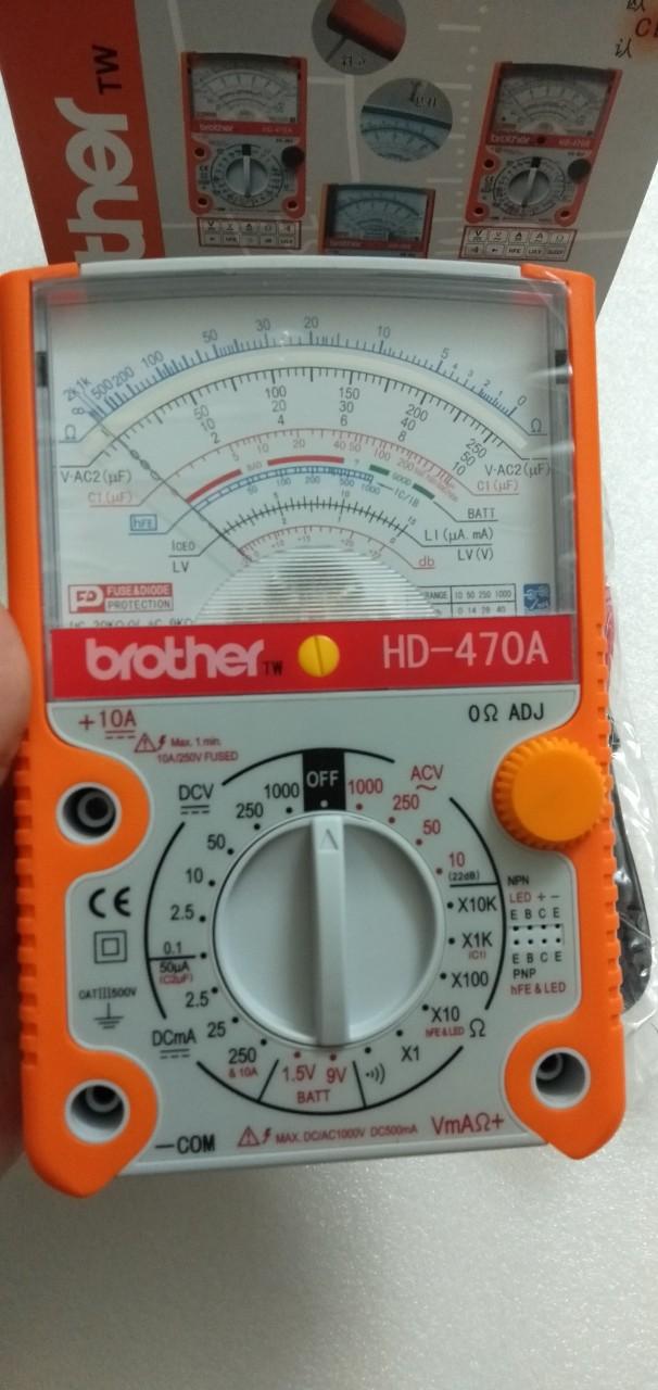 ĐỒNG HỒ VẠN NĂNG 470A - Điện Tử Nhật Anh