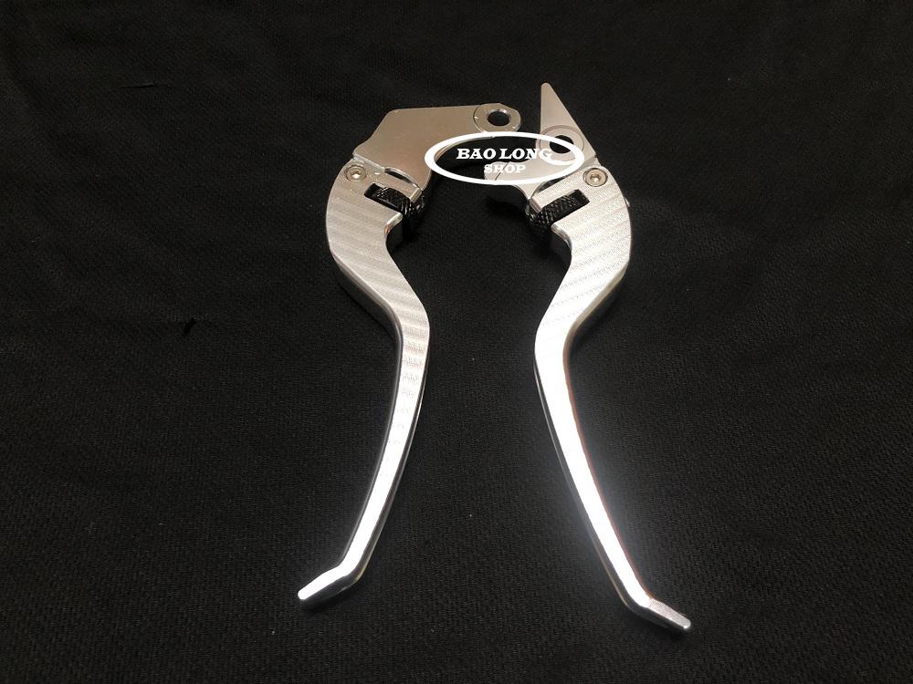 Tay thắng côn RCB V6 dành cho EXCITER,WINNER...(màu bạc)