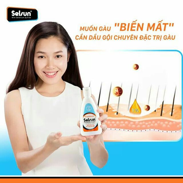[HCM]Dầu Gội Sach Gàu Selsun - 100ml