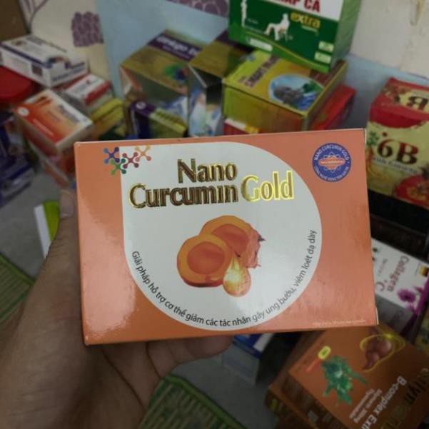 [HCM]Nano Curcumin Gold hỗ trợ điều viêm loét dạ dày tá tràng cam kết hàng đúng mô tả chất lượng đảm bảo an toàn đến sức khỏe người sử dụng