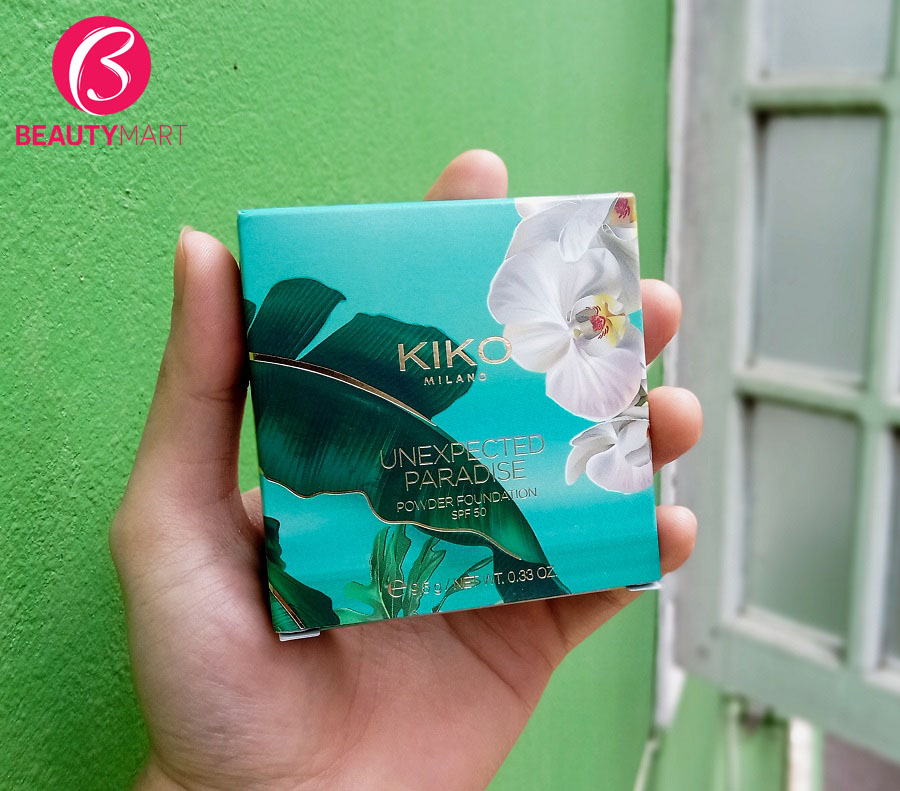 Phấn phủ Kiko Unexpected Paradise SPF 50 màu 02
