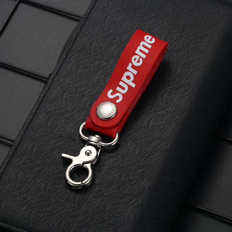 Móc Khóa Da Supreme Leather Keychain