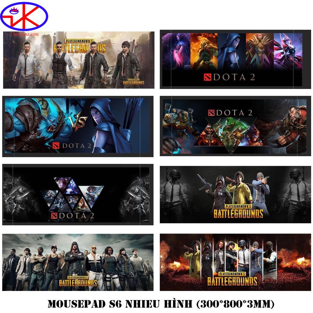 LÓT CHUỘT CHUYÊN GAME PUBG - DOTA 2 S6 300*800*3MM