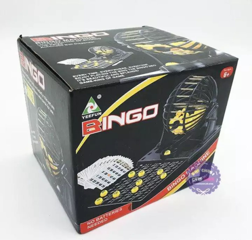 Bộ Đồ Chơi Lô Tô Bingo Machine YF397 Cao Cấp