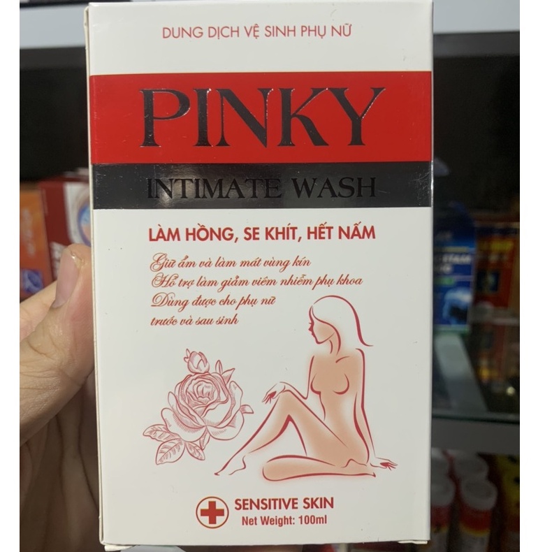 Dung dịch vệ sinh phụ nữ pinky lọ 100ml đạt chuẩn gpp