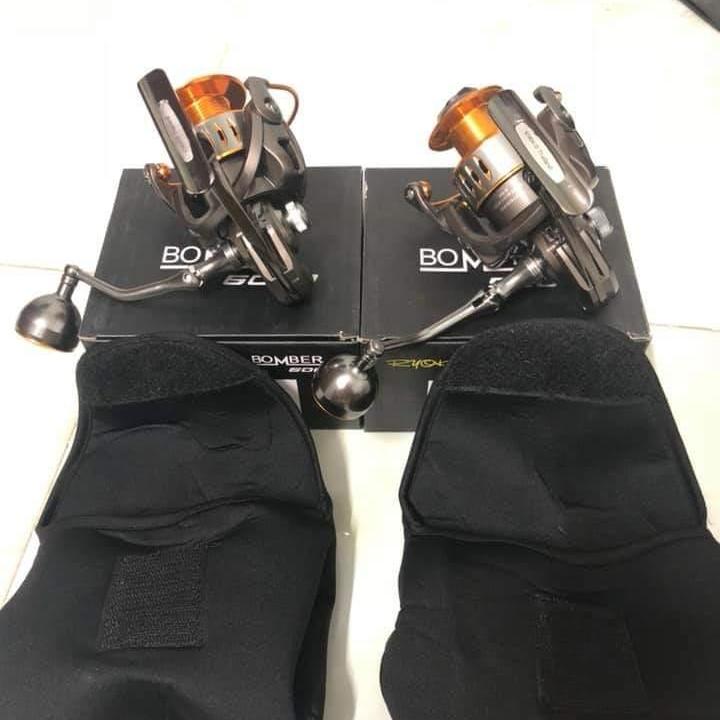 Máy câu cá RYOKO Thái Lan kim loại size 5000 - 6000 y hình big sale