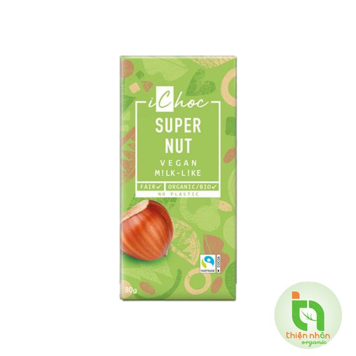 Ichoc Organic Vegan Chocolate 80g