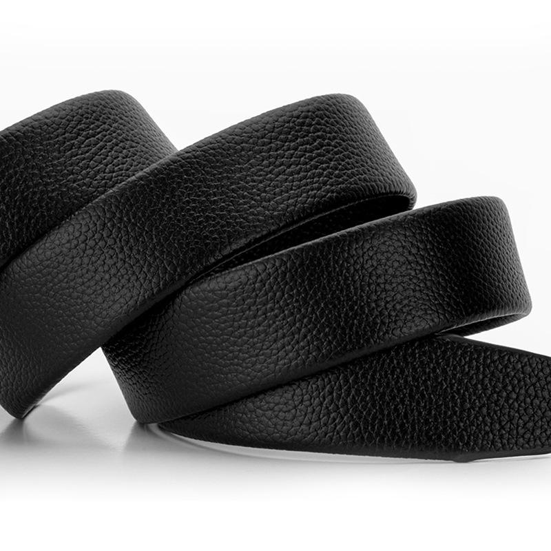 Dây nịt / Dây thắt lưng da - Khóa tự động - Bản 3.5cm ( Không kèm mặt khóa )