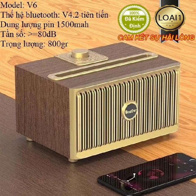 Loa Bluetooth Oneder V6 Loại tốt