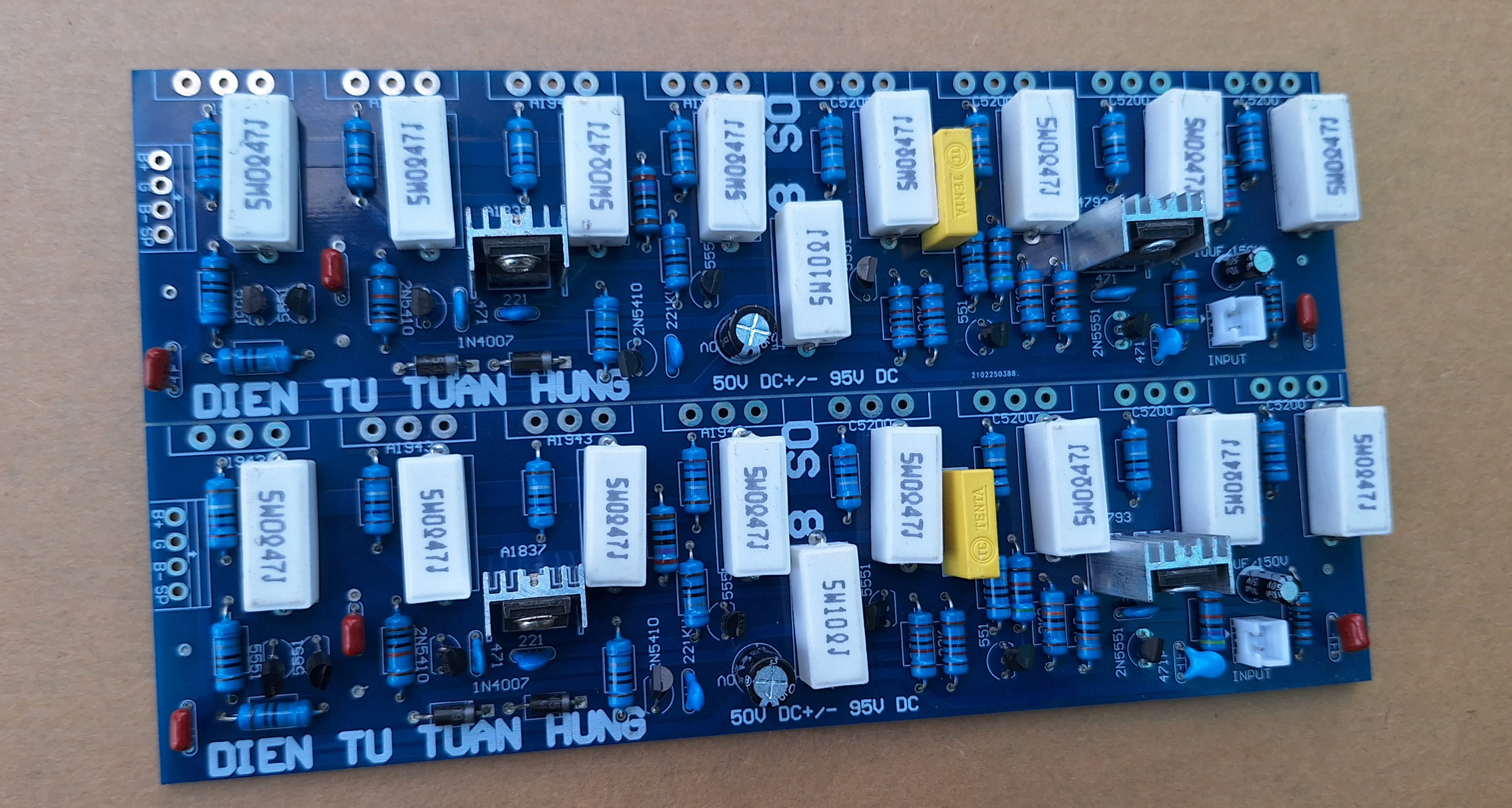 MẠCH CÔNG SUẤT 16 SÒ