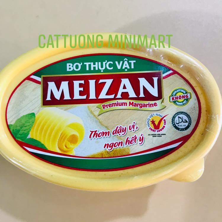 Bơ thực vật Meizan hộp 80g 200g