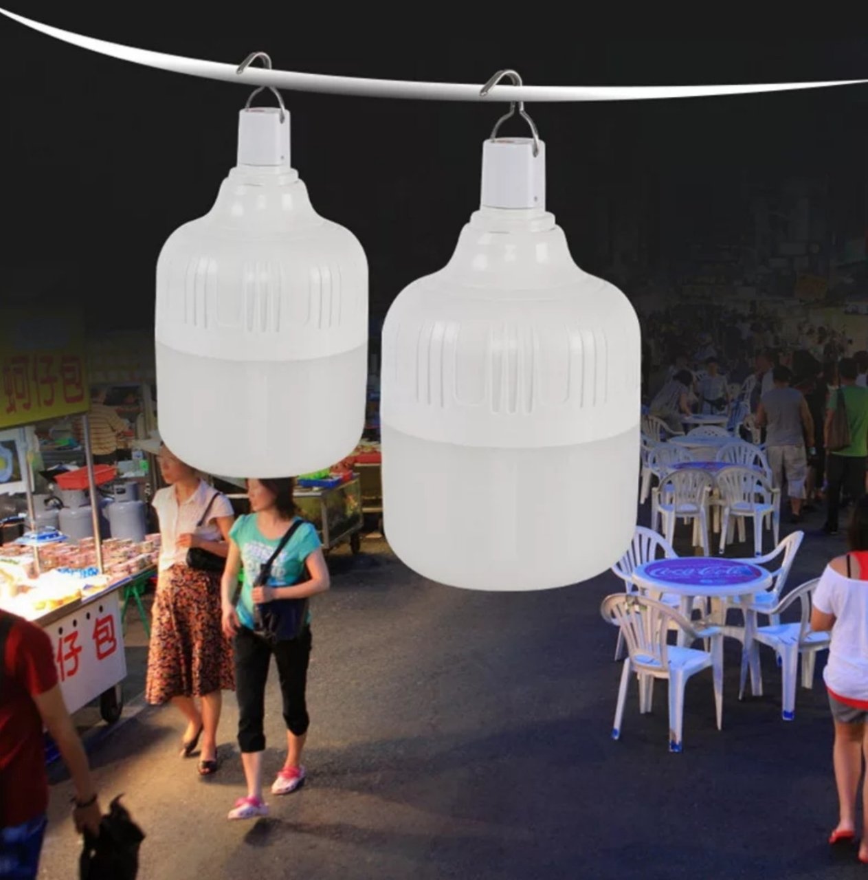 bóng đèn sạc tích điện 30- 150W siêu sáng