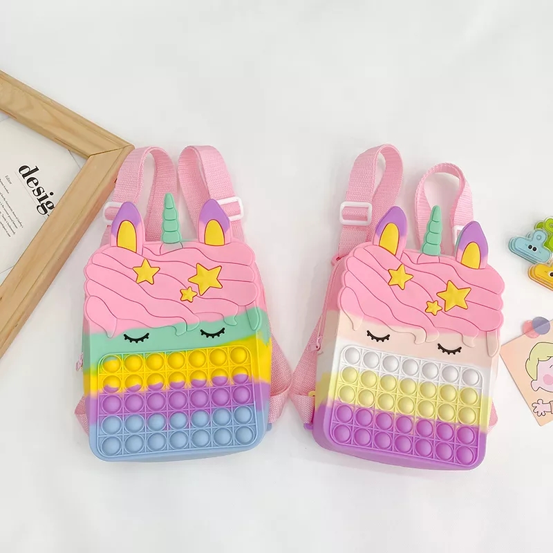 Balo POP IT PONY bằng silicon