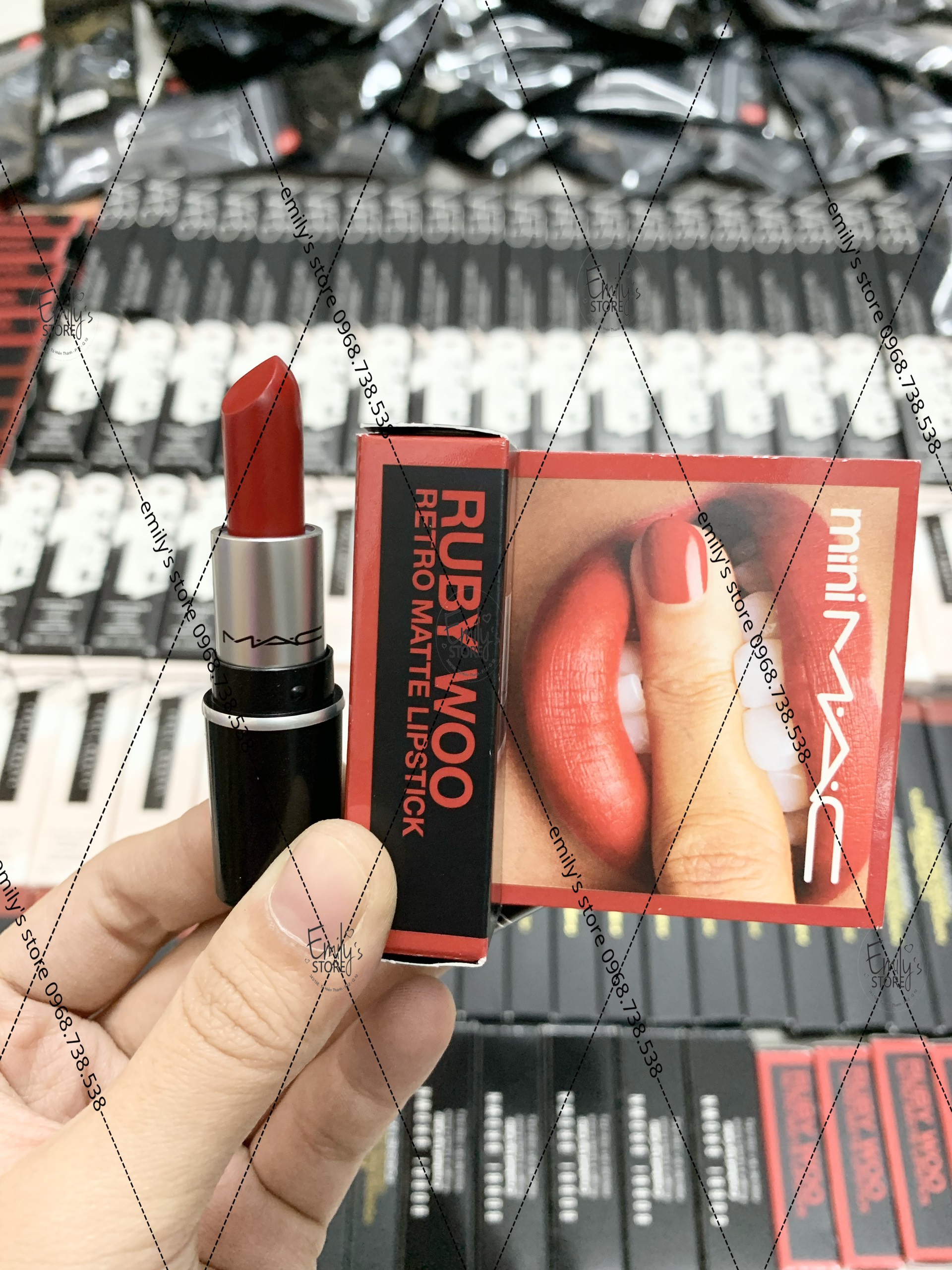 (Lỗi chạm thành son) Son thỏi mini các màu siêu xinh, không kén da