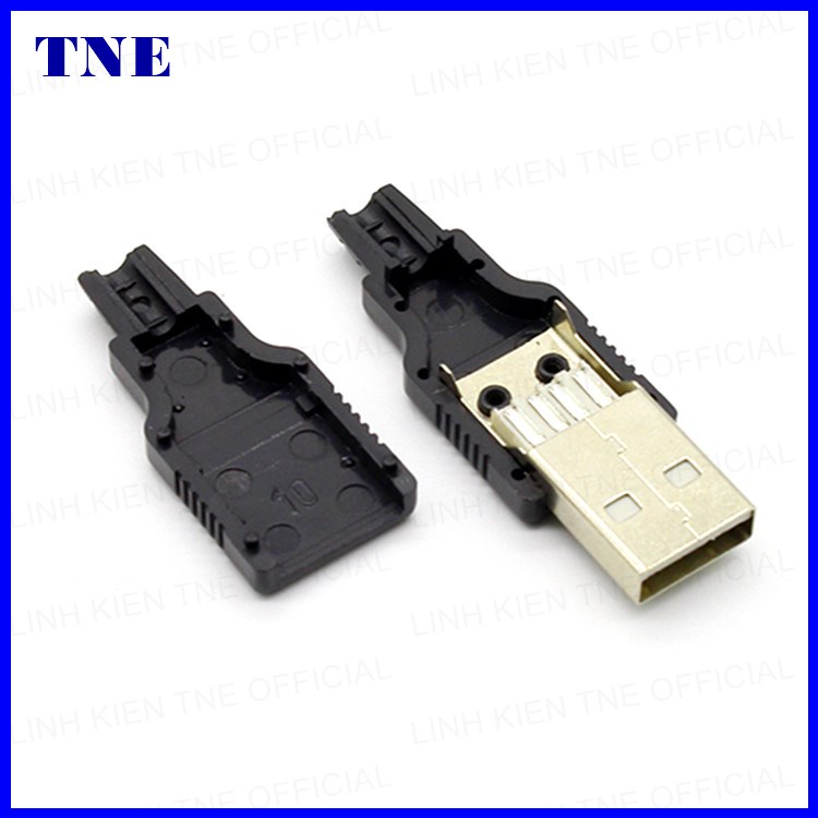 [3 CÁI]Đầu Jack USB A Đực
