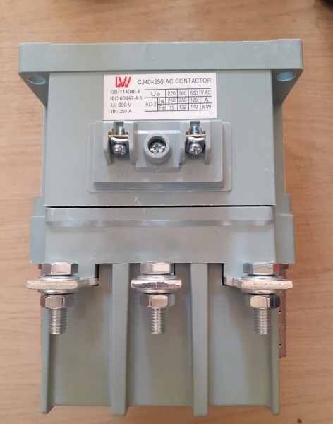 Contactor 3P 250A công suất lớn