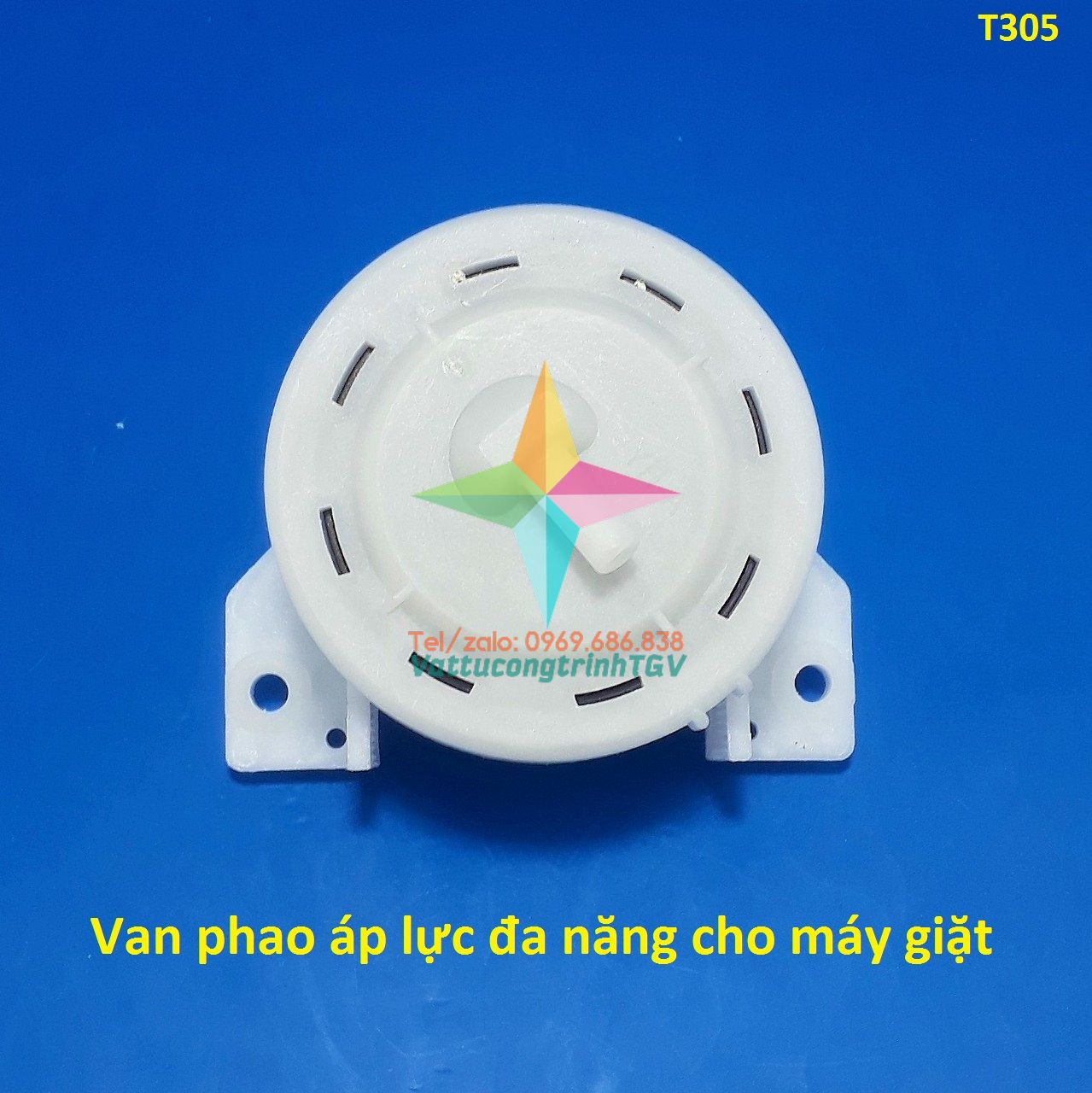 Phao áp lực đa năng càng nhựa cho máy giặt cửa đứng