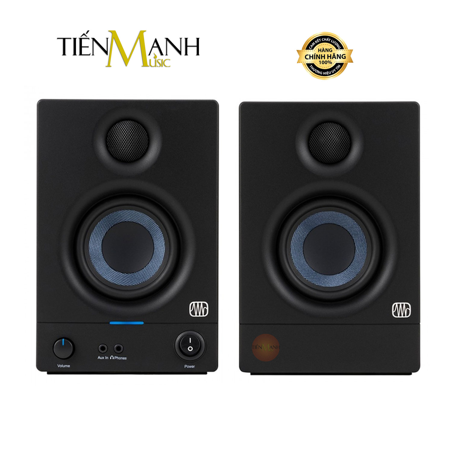 Loa kiểm âm presonus e3.5 - eris powered studio monitor speaker nghe nhạc e35 gen2 pair