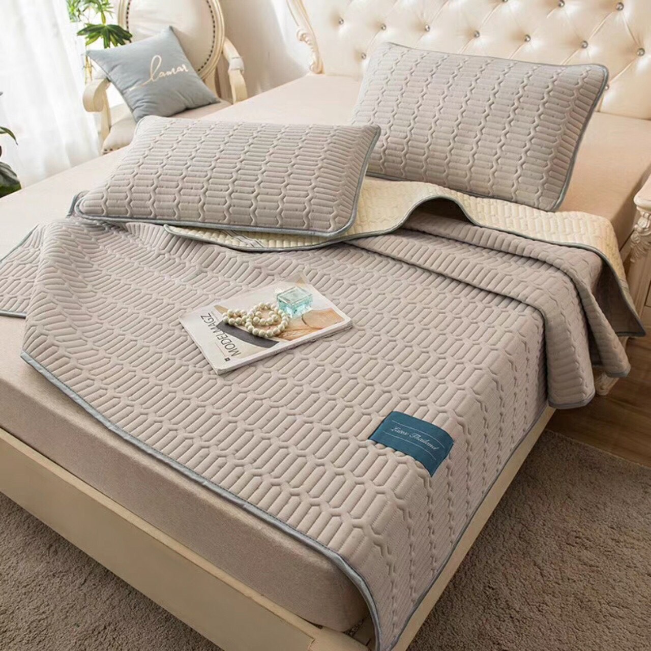 chiếu điều hòa cao su non 5d 1m8x2m