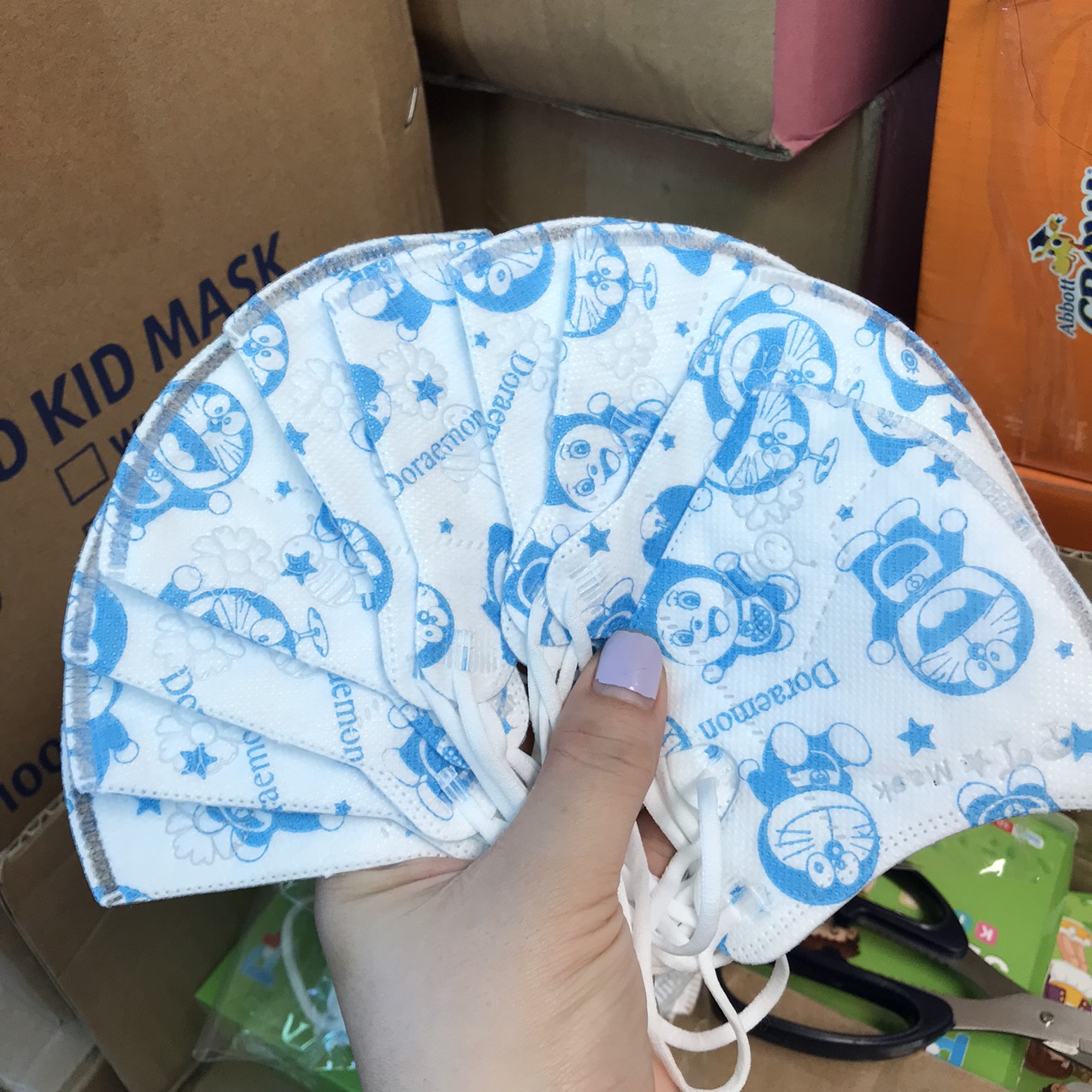KHẨU TRANG EM BÉ PT 3D mask hộp 10 cái