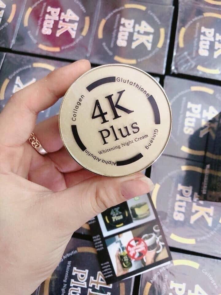 Kem Sâm 4K PLUS dưỡng ẫm trắng da ban đêm