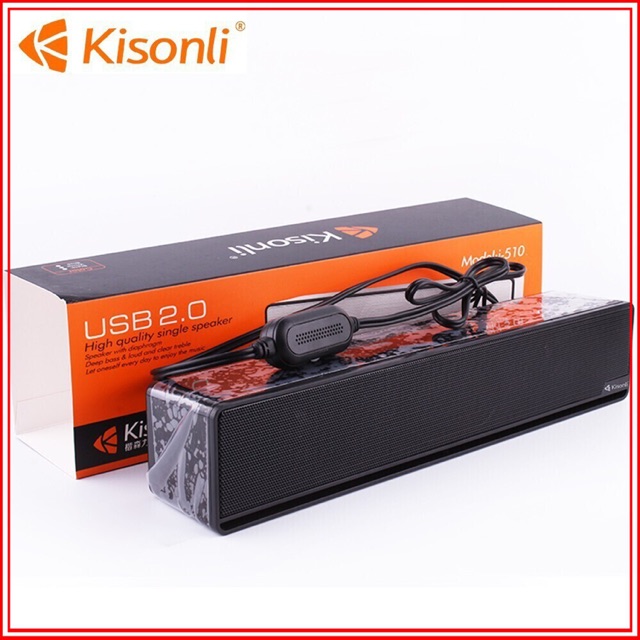 Loa vi tính 2.0 cao cấp kisonli l-510 âm thanh cực hay cổng usb loa máy tính laptop bán chạy