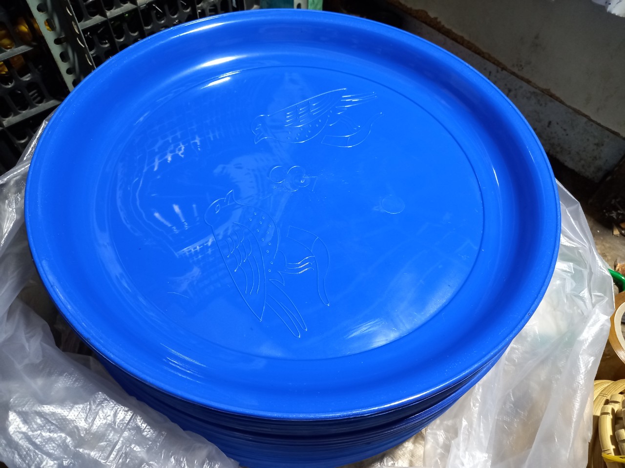 (HCM)Set 2 Máng Hứng Phân Lồng Chim 40cm và 45 cm
