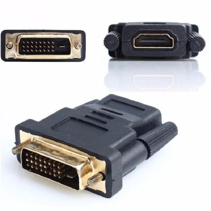 Đầu chuyển đổi DVI-D 24+1 sang HDMI (DVI-D male to HDMI female)