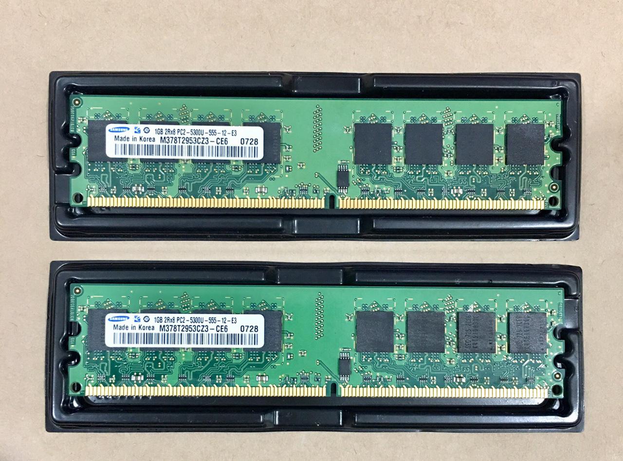 Ram máy tính 2GB DDR2 bus 800 / 667 (nhiều hãng) - PCR2 2GB