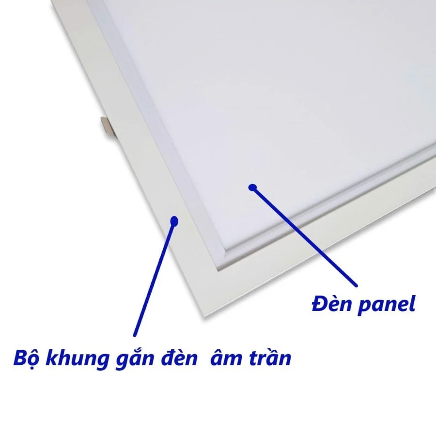 Combo 2 Bộ Khung Gắn Đèn Âm Trần Panel 600x600