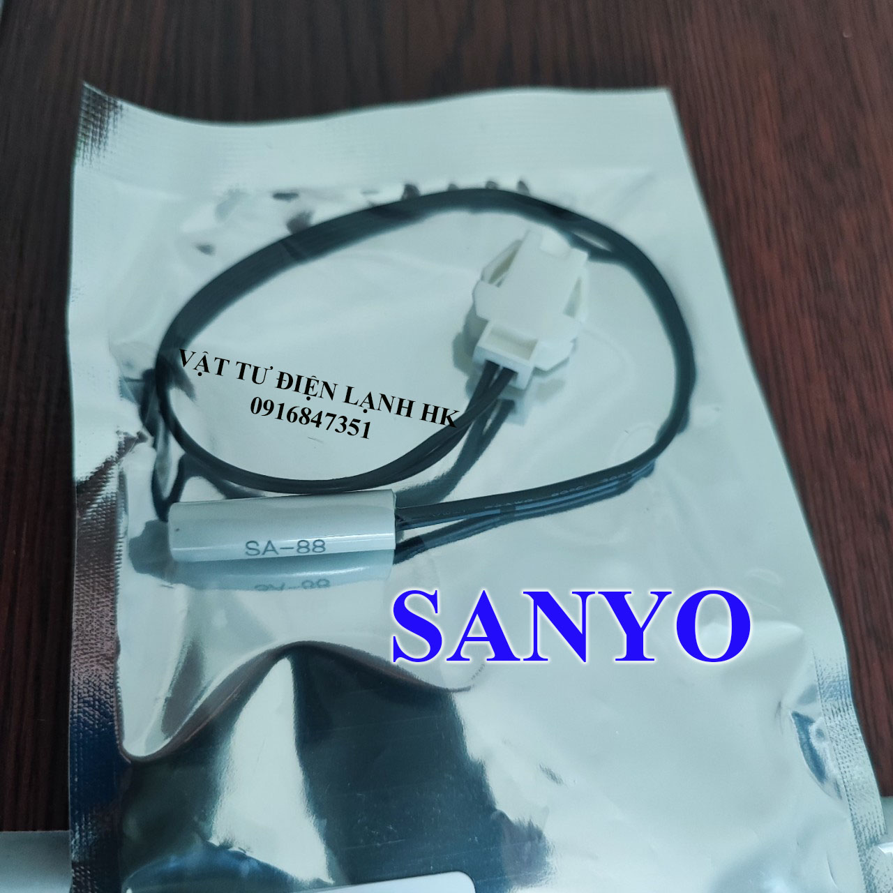 Sensor tủ lạnh sanyo sa-88 - đầu dò cảm biến nhiệt độ tl sanyơ senso