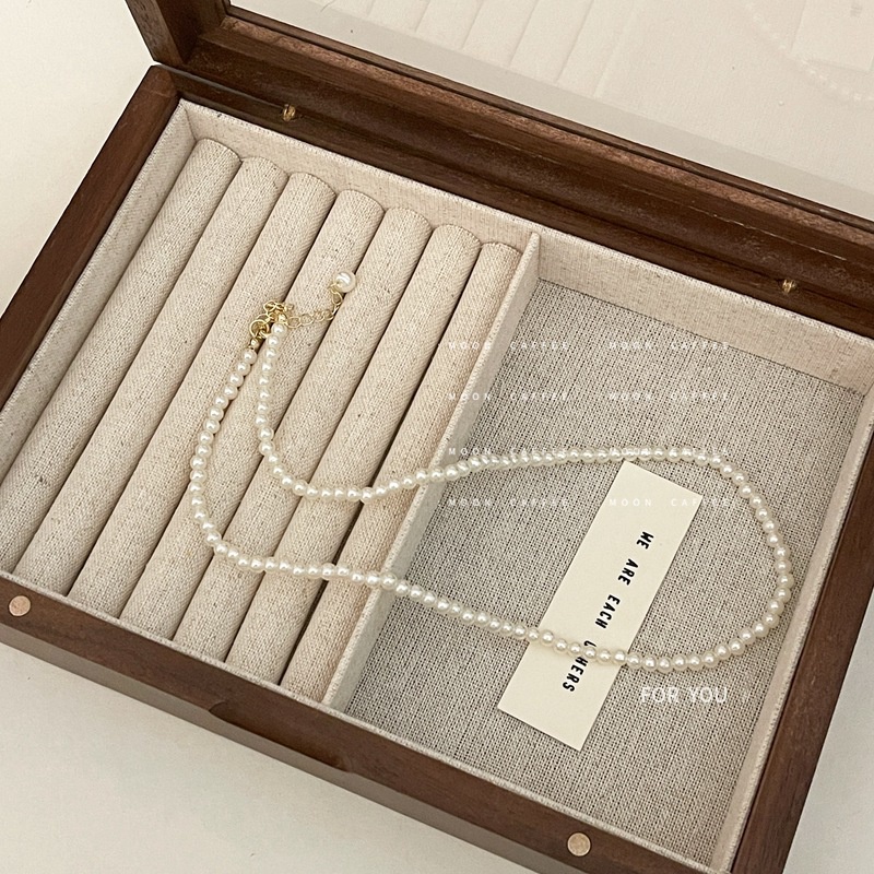 Dây Chuyền Titan, Vòng Cổ Titan Chuỗi Ngọc Tròn Basic | CHOU ACCESSORIES |