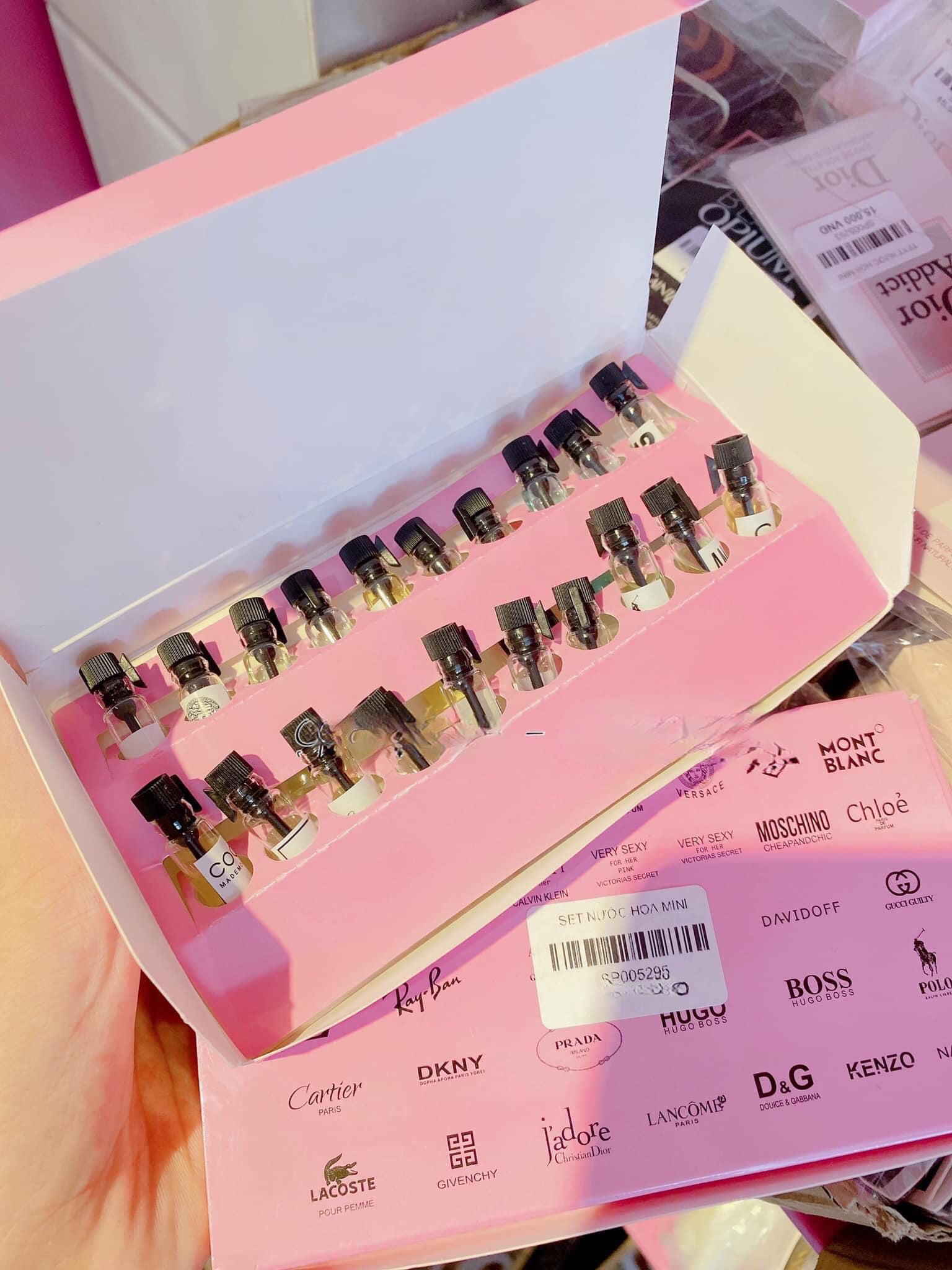 TKVT1 - Sét Nước Hoa Mini 20 ống - KHÁCH CHÚ Ý PHÂN LOẠI KHI ĐẶT HÀNG
