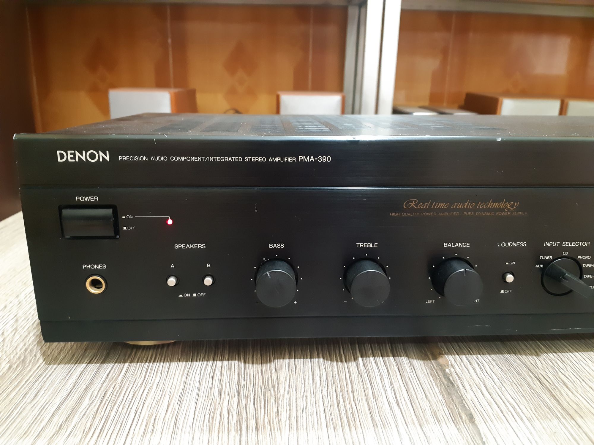 Amply Denon PMA-390 bãi Nhật nguyên rin