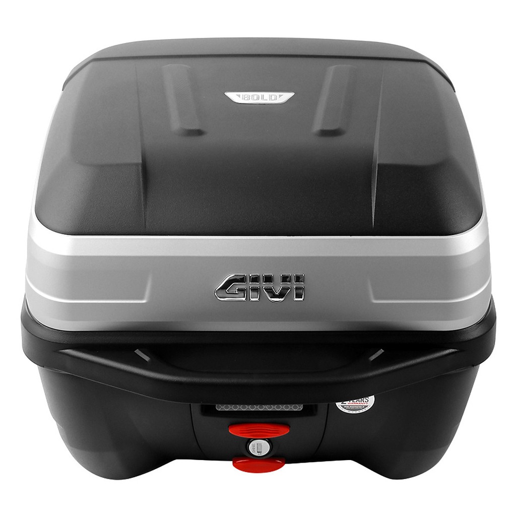 Thùng GIVI B32N, B32NB BOLD Công Nghệ Monolock Gắn Sau Motor Xe Máy Tay Ga, Mô tô PKL Tặng Kèm Đế Đệm Lót Màu Đen