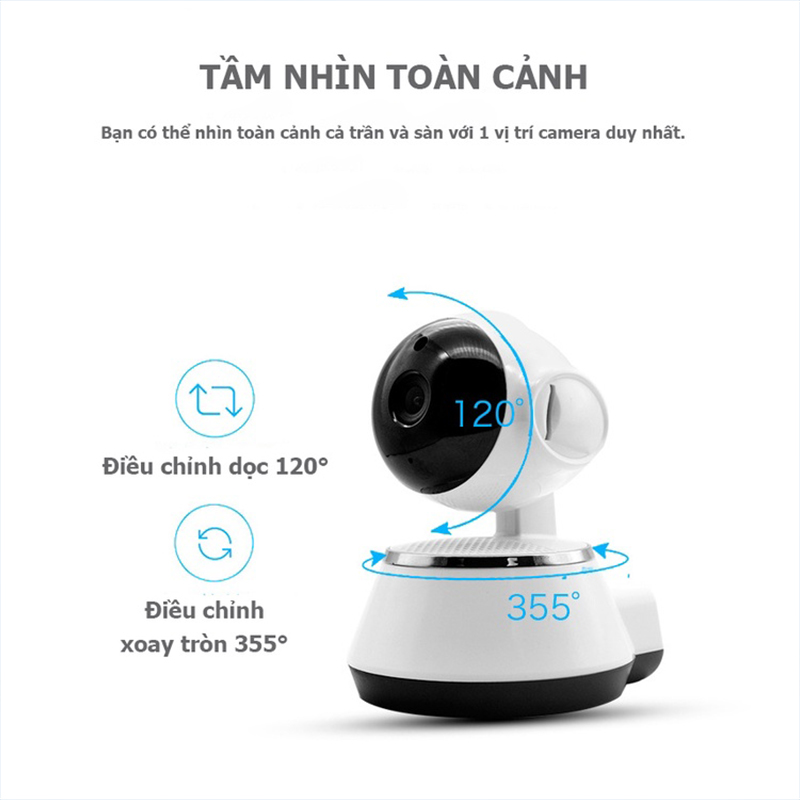 camera v380 pro ngoài trời,Camera Wifi Thông Minh 360 Độ IP V380Pro Đàm Thoại 2 Chiều- camera an ninh gia đình