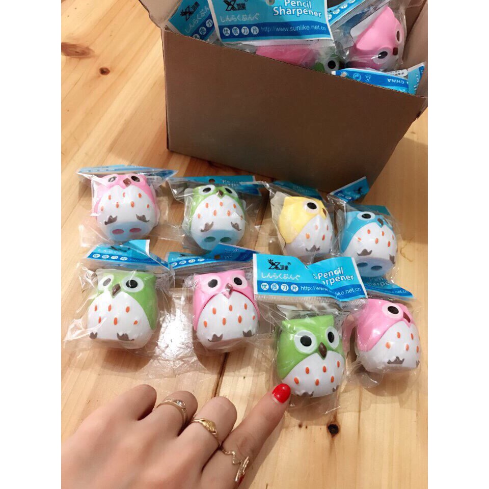 Gọt bút chì hình cú mèo