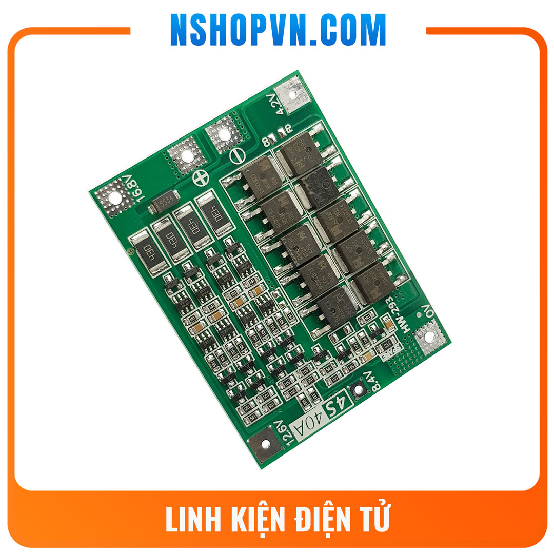Mạch sạc và bảo vệ pin 4s 40a
