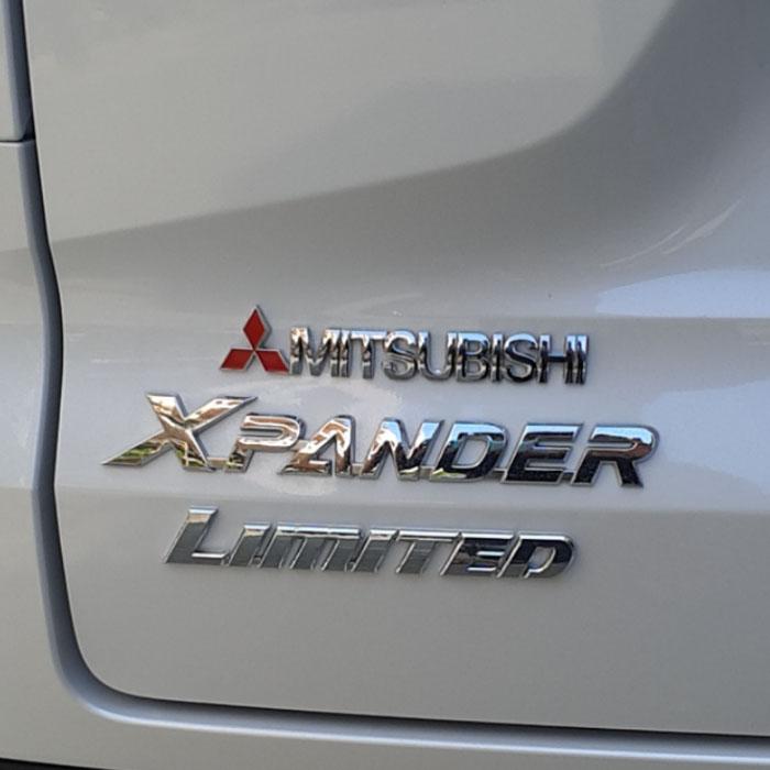 Tem logo chữ nổi MITSUBISHI dán trang trí xe - ATDTECH