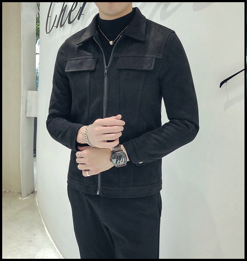 ÁO KHOÁC DA LỘN LÓT LÔNG CAO CẤP AKDL02