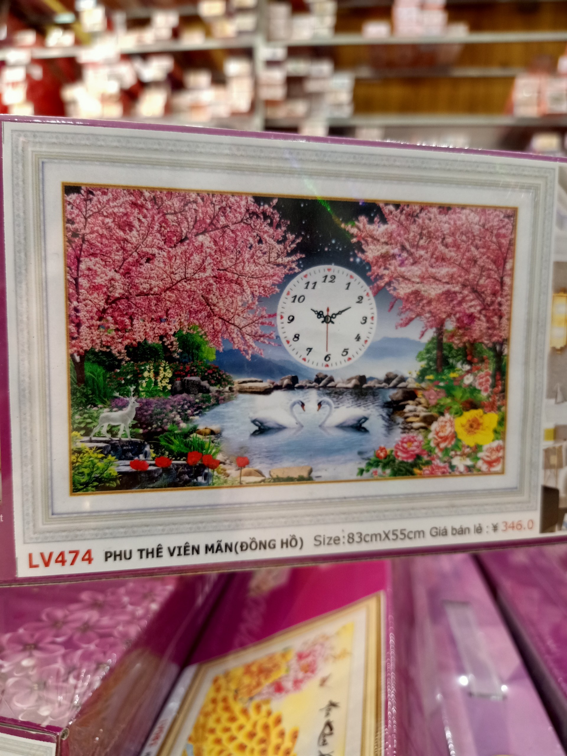 Tranh đính đá Gia Đình DF290 - KT 83cmx55cm