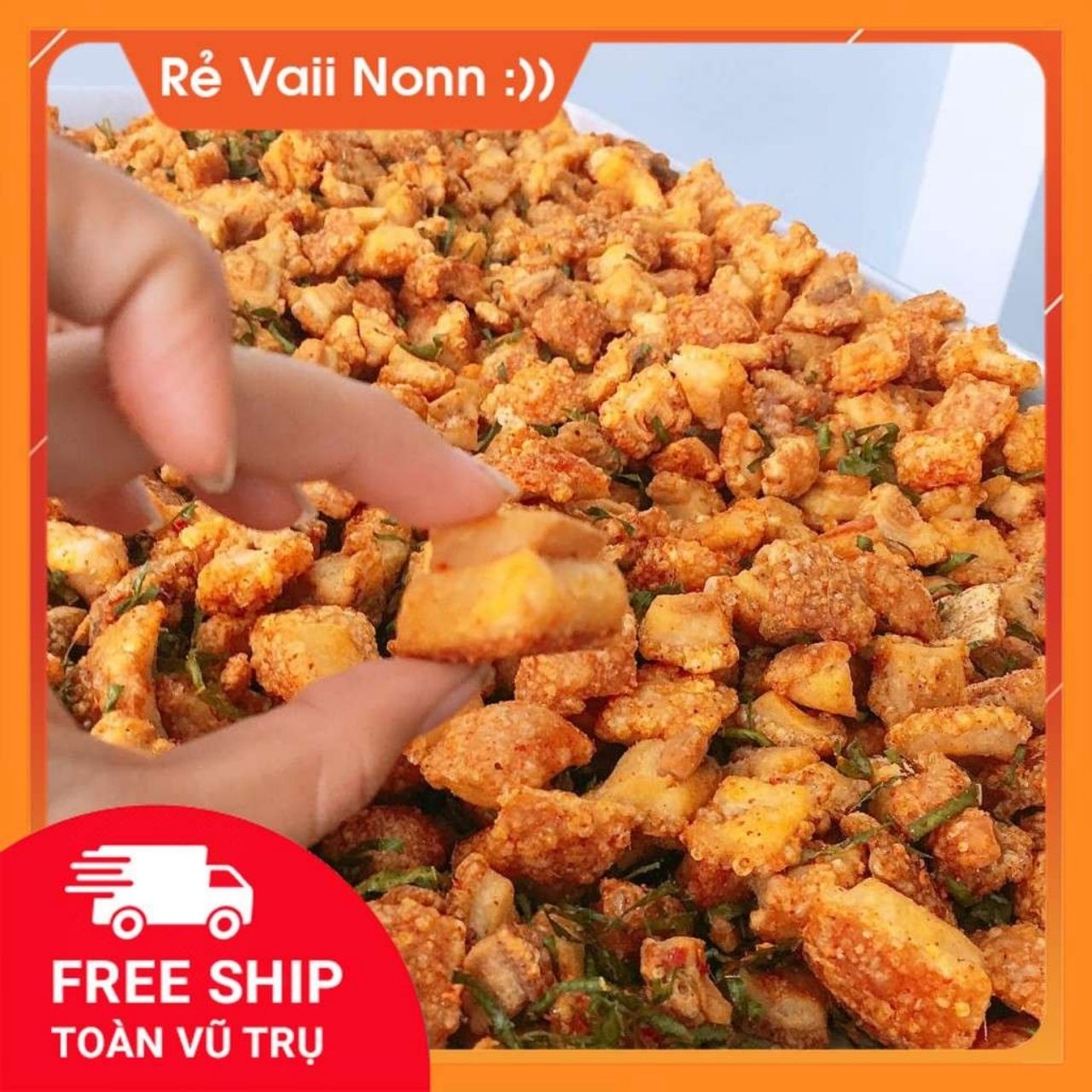 tóp mỡ lá chanh KETO giòn rụm- không đường- 160-200gr