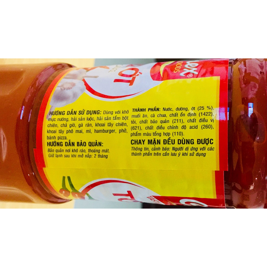 Cholimex Chili Sauce/Sauce in a Bottle (830g)