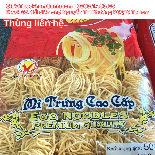 Mì trứng cao cấp Safoco (500gr)