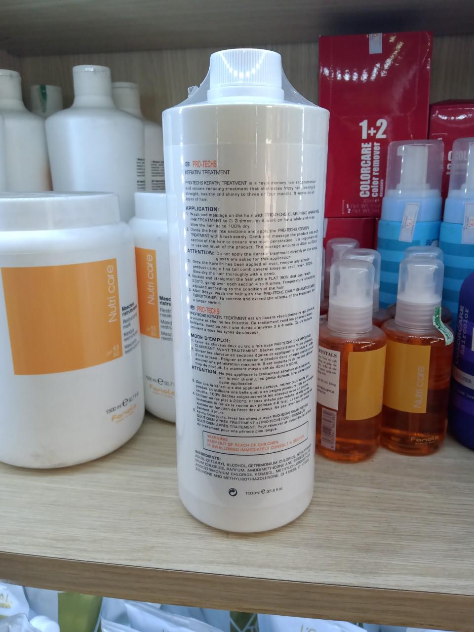 Keratin complex NANO thuỷ phân phục hồi tóc nát 1000ml
