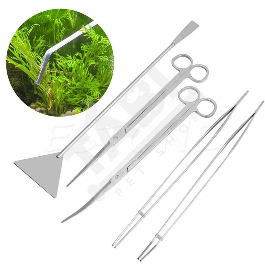 Nhíp Dài Mũi Cong 27CM Trồng Cây Thuỷ Sinh