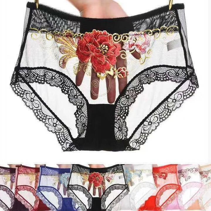 Combo 10 quần ren thêu cao cấp